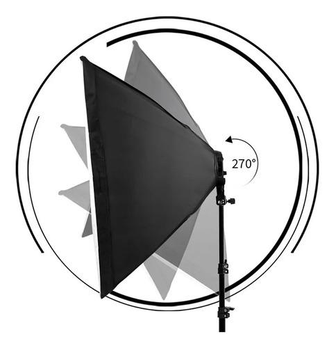 Imagen 6 de 9 de Sotfbox Set De Iluminación Fotografía Luz Blanca Pack 2un.