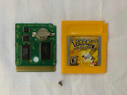Pokemon Yellow Version Para Game Boy Original Nintendo Gb
