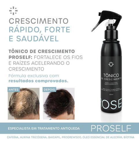 Tonico Poderoso Tratamento Capilar Para Crescer Cabelo