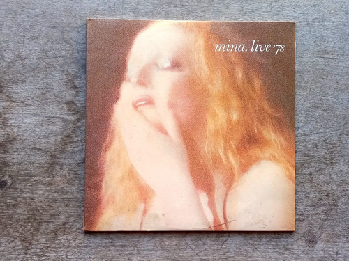 Disco Lp Mina - Live '78 (1978) Doble Italia R10