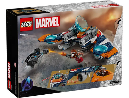 Lego Marvel - Nave Warbird De Rocket Vs. Ronan (76278)