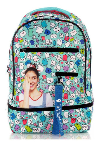 Mochila Atmpacks Bia 0334 Color Azul Diseño 600d 18l