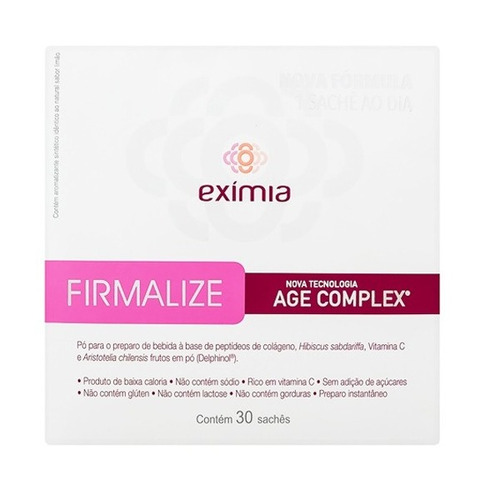 Exímia Firmalize Age Complex Colágeno 30 Sachês De 13g Cada