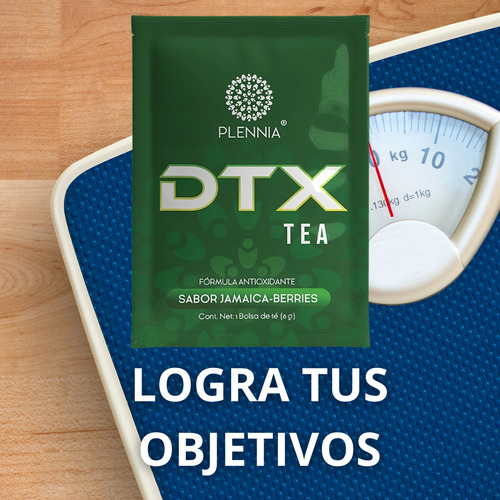 Dtx Tea (6 Semanas) Te Detox 100% Original
