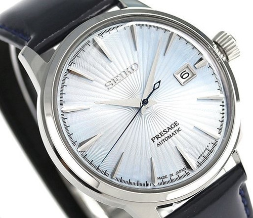 Relógio Seiko Srpb43 Presage Japan Cocktail Automatico Couro