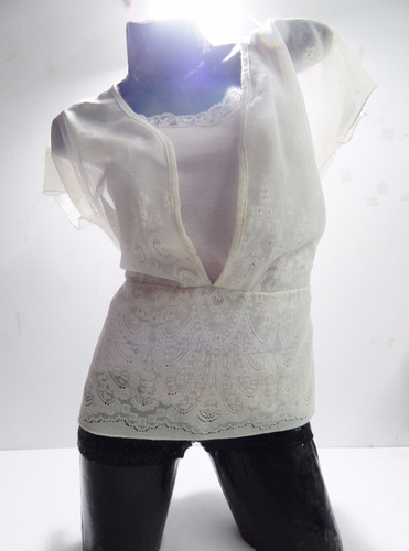 Remera De Encaje