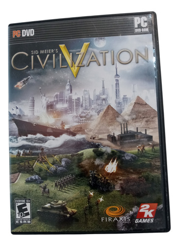 Civilization V Sid Meier's Video Juego Pc Dvd-rom (Usado)