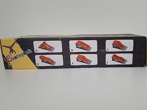 Kit De Rampa Momsiv Mini Finger Toy Para Parque De Patinetas
