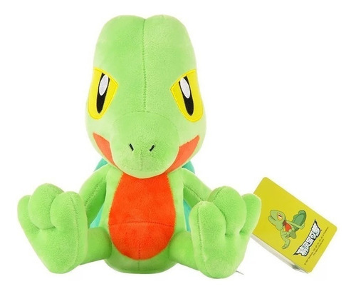 Peluche Original De Pokémon Treecko, 24 Cm, Hipoalergénico