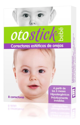 Corrector De Orejas Separadas De Silicona Hip. Otostick Bebe