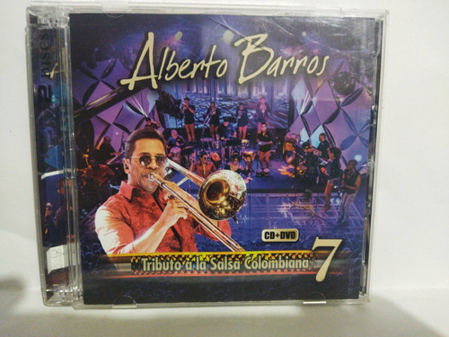 Alberto Barros Tributo A La Salsa Colombiana 7 Doble Dvd Cd