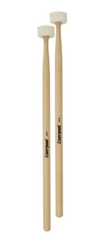 Kit Baquetas Roods Rd 161, Feltro Lf S, Vassourinhas Va 184 Cor Palha Tamanho 5a