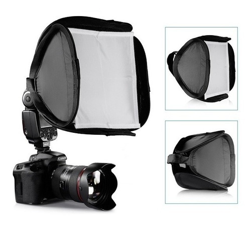 Mini Softbox 23cm Para Flash Speedlight Canon Nikon Yongnuo