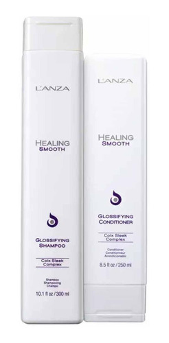 Imagem 1 de 1 de Kit Lanza Healing Smooth Glossifying Sh.300ml E Cond.250ml