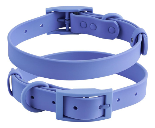 Collar De Perro Impermeable Antiolor Ajustable Resistente Co