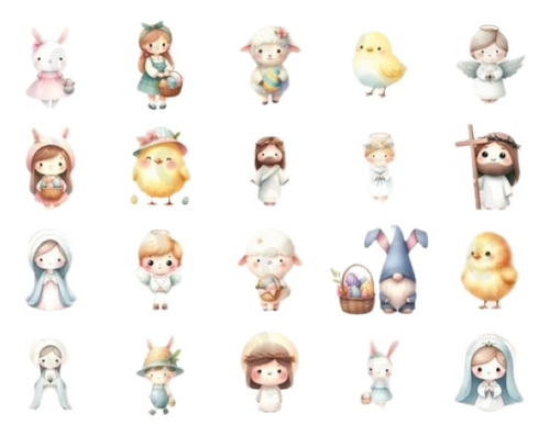Imágenes Digitales Personajes De Pascua 86865966