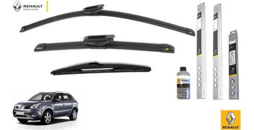 Kit 3 Plumas Wiper Limpiabrisas Renault Koleos 2010 Original