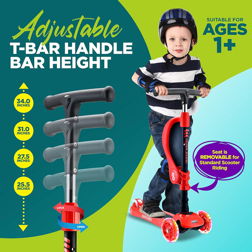 Scooter De 3 Ruedas Para Niños: Scooters De Juguete Para Niñ