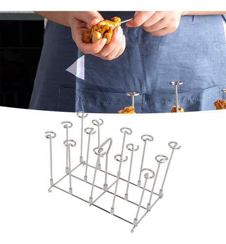 Soporte Vertical Para Brochetas, 8 Cuartos De Galón, Para Pa