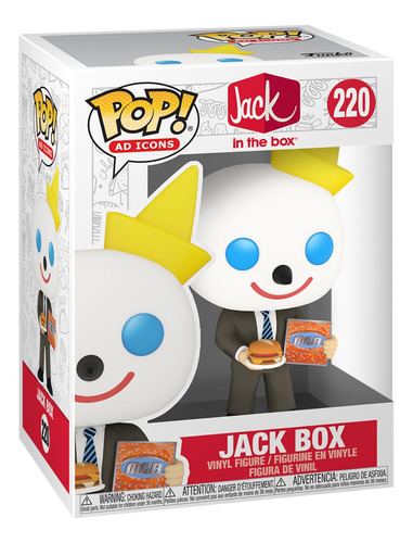 ¡funko Pop! Ad Icon Jack In The Box Jack W/ Mcb Album