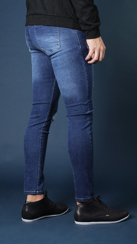 Imagen 3 de 7 de Jean C/roturas No End 38307 Hombre