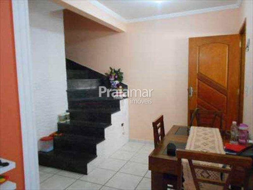 Imagem 2 de 21 de Sobrado Condomínio 3 Dorm | 12 Vaga | 95 M² | Vila São Jorge I São Vicente - 1142