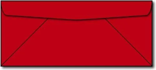 comprar Rojo 10 Sobres 50 Sobres 95 X 4125 Solapa Estándar