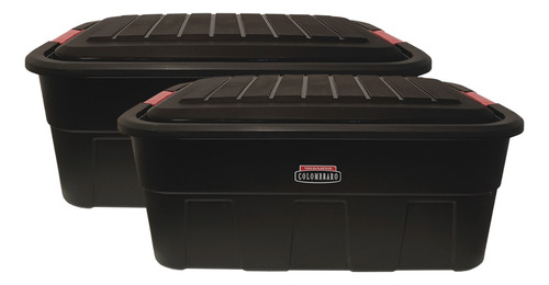 Caja Organizadora Plastica 80 Lts Super Col X2 - Colombraro