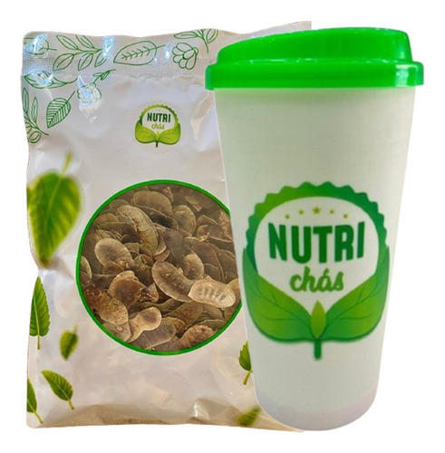3x Chá De Sene Folículo 100g + Copo - Puro 100% Natural