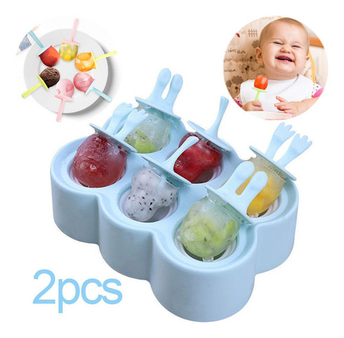 Molde For Paletas De Helado De Silicona For Niños