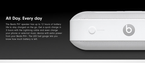 Imagen 3 de 6 de Parlante Inalámbrico Apple Beats Pill+ By Dr. Dre- Urumarket