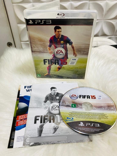 Playstation 3 Jogo - Midia Fisica Fifa 15 Blus-31457