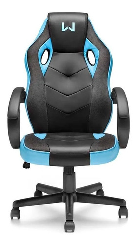 Cadeira Gamer Warrior Azul - Multilaser Ga161