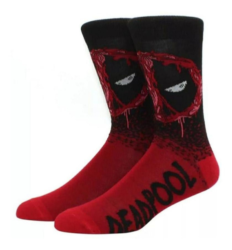 Calcetines Superheroes Deadpool Marvel Comics Clasico