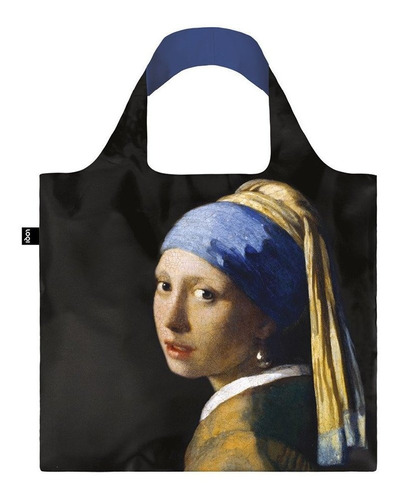 Loqi Museum Vermeer Chica Con La Perla Bolsas/bolsas De Comp