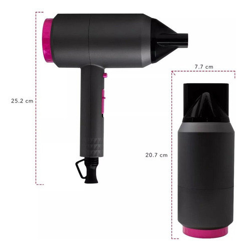 Rca Combo Alaciadora Plancha De Cabello Y Secadora 1900w