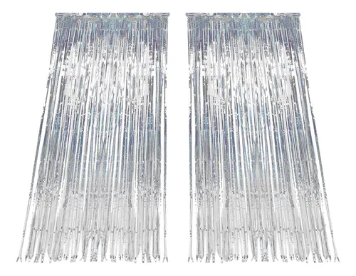 Cortina Serpentina, 2 Piezas, Telón De Fondo De Aluminio Con
