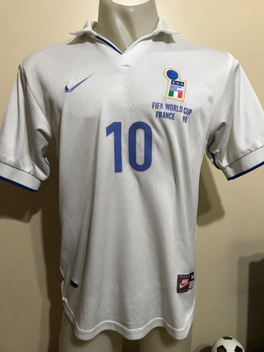 Camiseta Selección Italia Francia 1998 Del Piero 10 Juventus