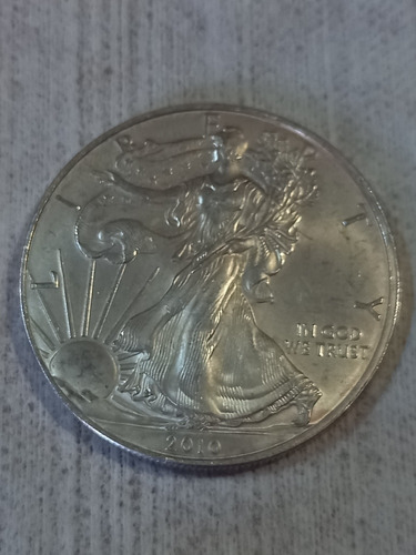 Imagen 2 de 7 de 5 Onzas De Plata American Eagle. Las 5 300 Dolar