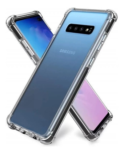 Capa Capinha Case Anti Impacto Para Samsung Galaxy S10 Plus Cor Transparente Liso