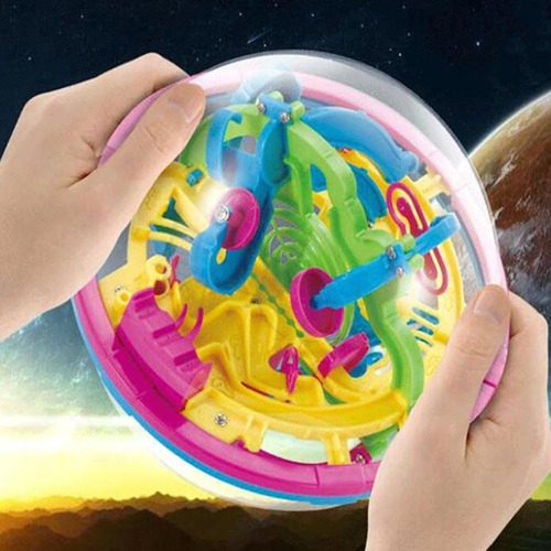 Intelecto 3d Ufo Laberinto Bola Laberinto Globo Juguetes 100