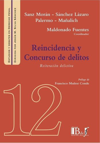 Reincidencia Y Concurso De Delitos - Sanz Moran, Juan J. - S