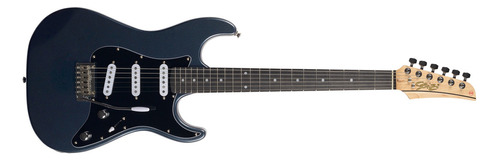 Guitarra Seizi Katana Yoru Sss - Metallic Black Orientação da mão Destro