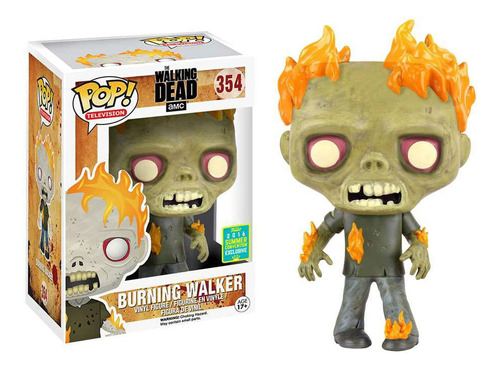 Funko Pop! Television  Burning Walker 354 - The Walking Dead