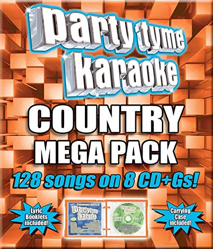 Cd Party Tyme Karaoke - Country Mega Pack (128-song Mega...