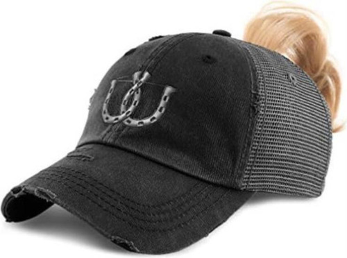 Gorra Cola Caballo Mujer Deportes Lifeline Herraduras Un