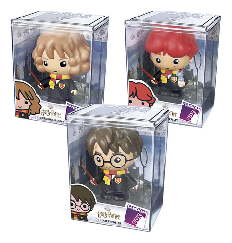 Bonecos Colecionáveis Harry Potter Fandom Box 3 Bonecos