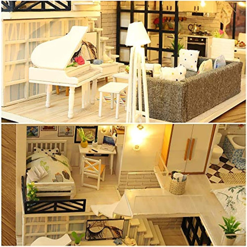Imagen 4 de 6 de Casa Para Muñecas Y Muñecos En Miniatura