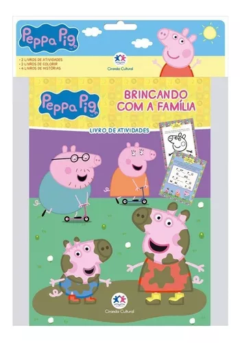 Peppa Pig - Revista de Atividades Para Colorir - Atacado de Livros