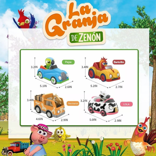 Auto A Friccion De 13 Cms La Granja De Zenon